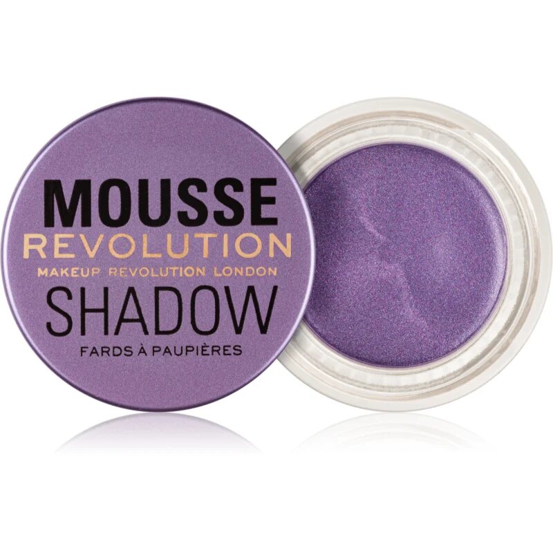 Revolution Mousse krémes szemhéjfestékek árnyalat Lilac 4 g