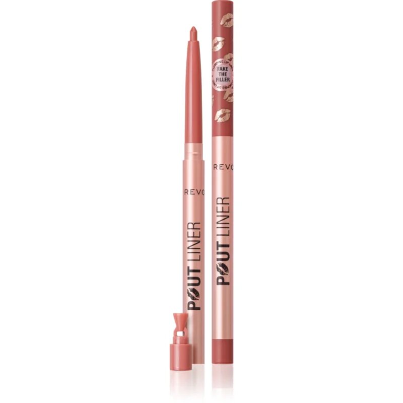 Revolution Pout Liner szájceruza dúsabb hatásért árnyalat Chauffeur Nude 0.2 g
