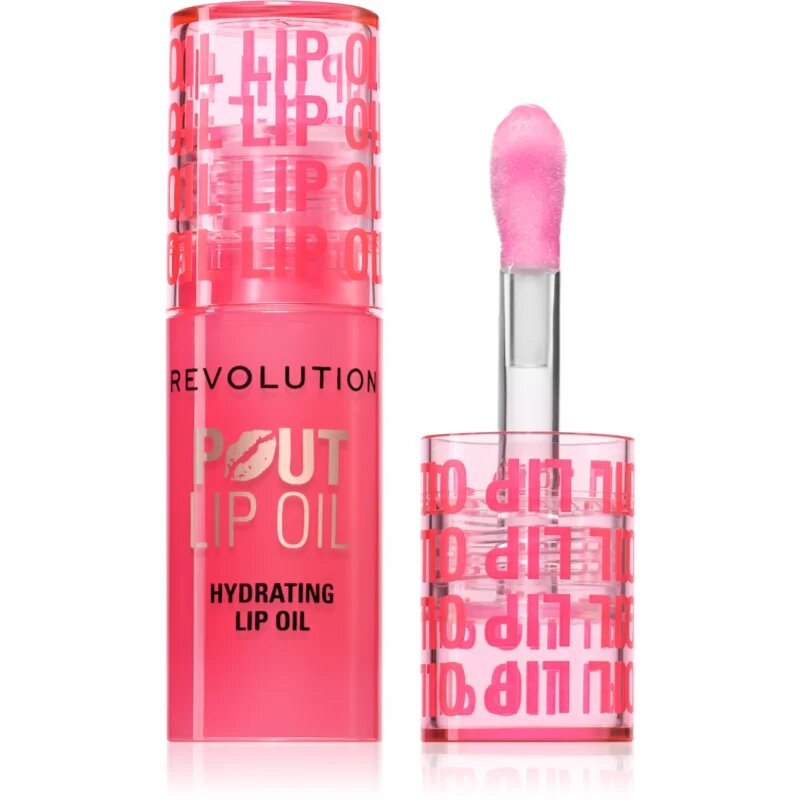 Revolution Pout Lip ajak olaj hidratáló hatással árnyalat Watermelon Pink 3 ml