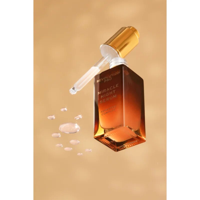 Revolution PRO Miracle Night Rescue hidratáló és tápláló szérum az arcra 30 ml