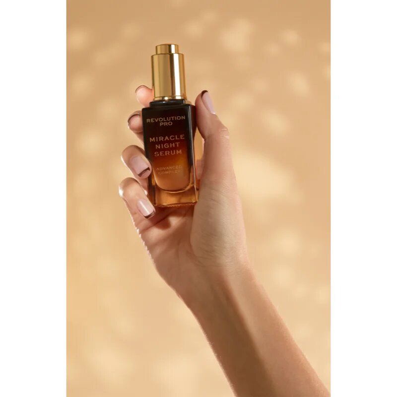 Revolution PRO Miracle Night Rescue hidratáló és tápláló szérum az arcra 30 ml