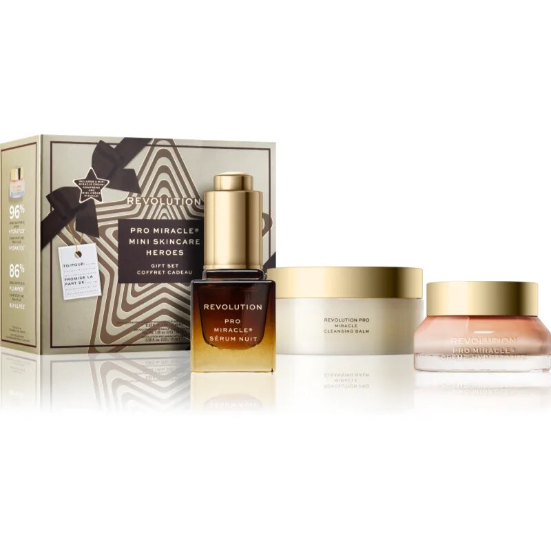 Revolution PRO Xmas 2025 Mini Skincare Heroes karácsonyi ajándékszett az arcra