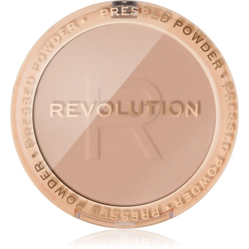 Revolution Reloaded gyengéd kompakt púder árnyalat Vanilla 6 g