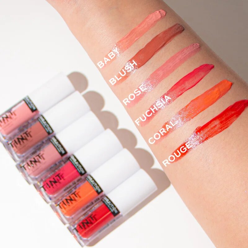 Revolution Relove Baby Tint folyékony arcpír és szájfény árnyalat Blush 1.4 ml