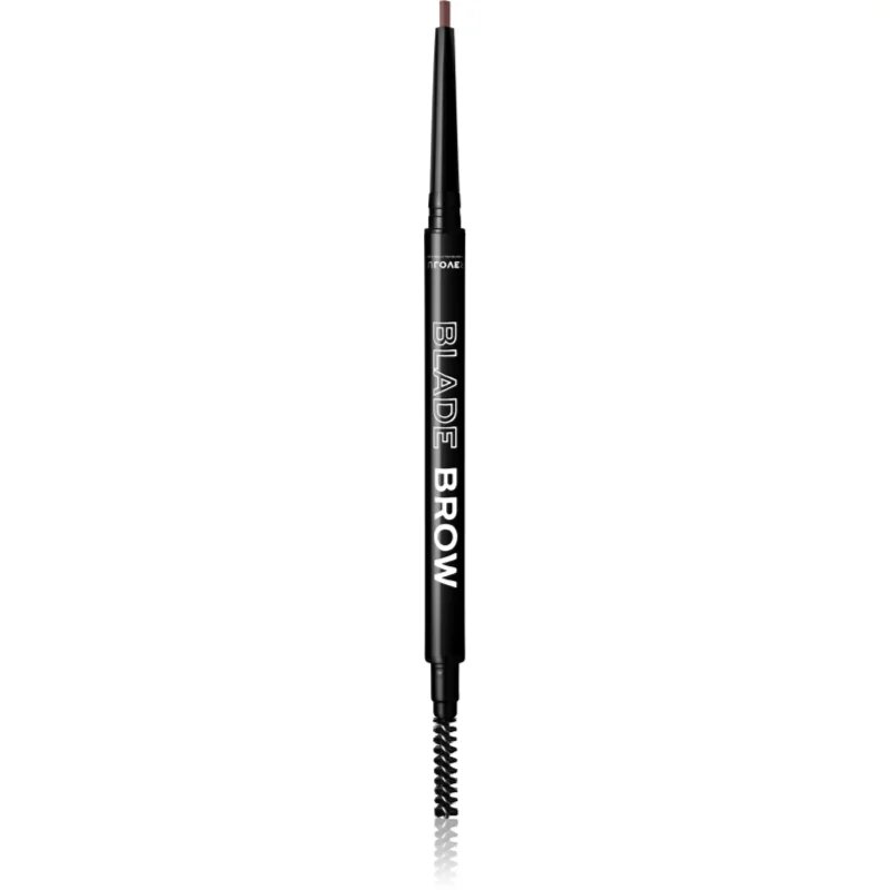 Revolution Relove Blade Brow szemöldök ceruza kefével árnyalat Dark Brown 01 g