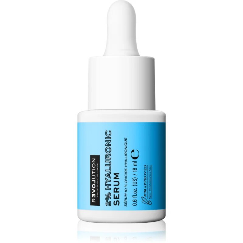 Revolution Relove Hyaluronic Acid 2% Intenzíven hidratáló szérum hialuronsavval 18 ml