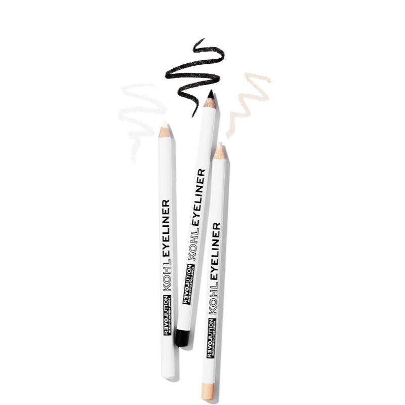 Revolution Relove Kohl Eyeliner szemceruza árnyalat Black 12 g