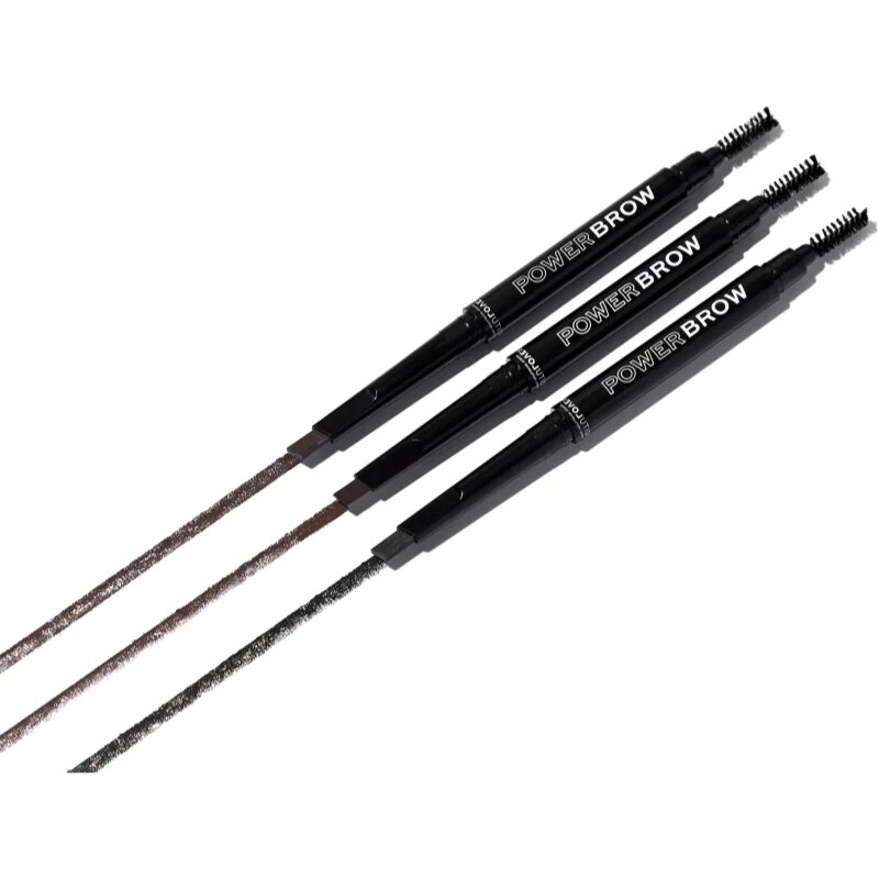 Revolution Relove Power Brow szemöldök ceruza kefével árnyalat Granite 03 g
