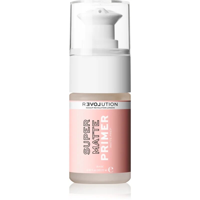 Revolution Relove Super Matte Primer Matt primer alapozó alá 12 g