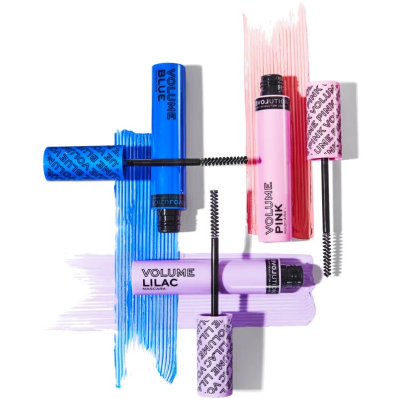 Revolution Relove Volume dúsító szempillaspirál árnyalat Lilac 7 ml