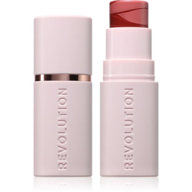 Revolution Skin Silk Blush Stick krémes arcpirosító stift árnyalat Sundown Spice 4.5 g
