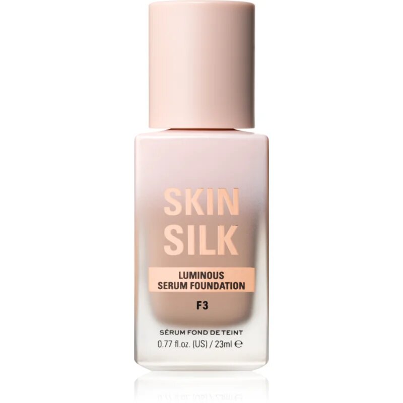 Revolution Skin Silk Serum Foundation könnyű alapozó világosító hatással árnyalat F3 23 ml