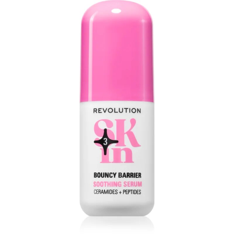 Revolution Skincare Go Gentle Barrier Ceramide & Peptide Soothing Serum nyugtató szérum ceramidokkal 30 ml