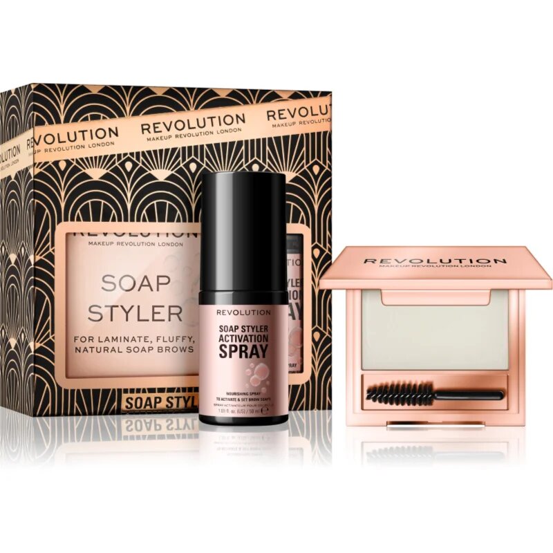 Revolution Soap Styler szemöldök szett ajándék kiadás árnyalat Transparent