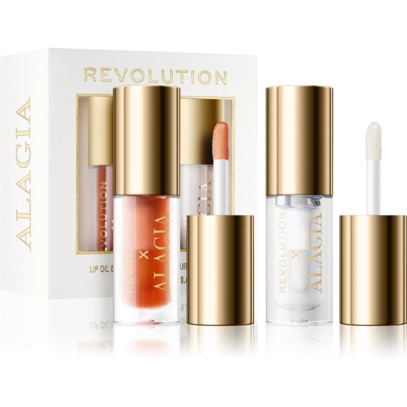Revolution X Alagia Dominicana Glow & Sunburn ajándékszett az ajkakra 1 db