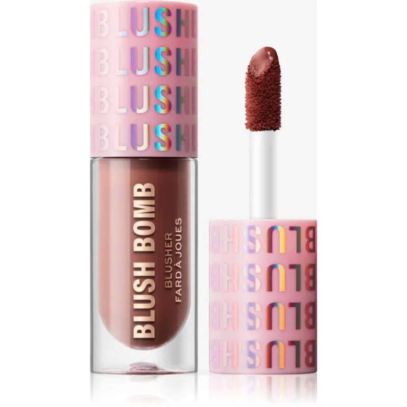 Revolution Y2k Blush Bomb folyékony arcpirosító árnyalat That's Fly Nude 4.5 ml