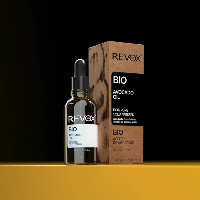 Revox B77 BIO Avocado Oil 100% Pure bio avokádó olaj a táplálásért és hidratálásért 30 ml