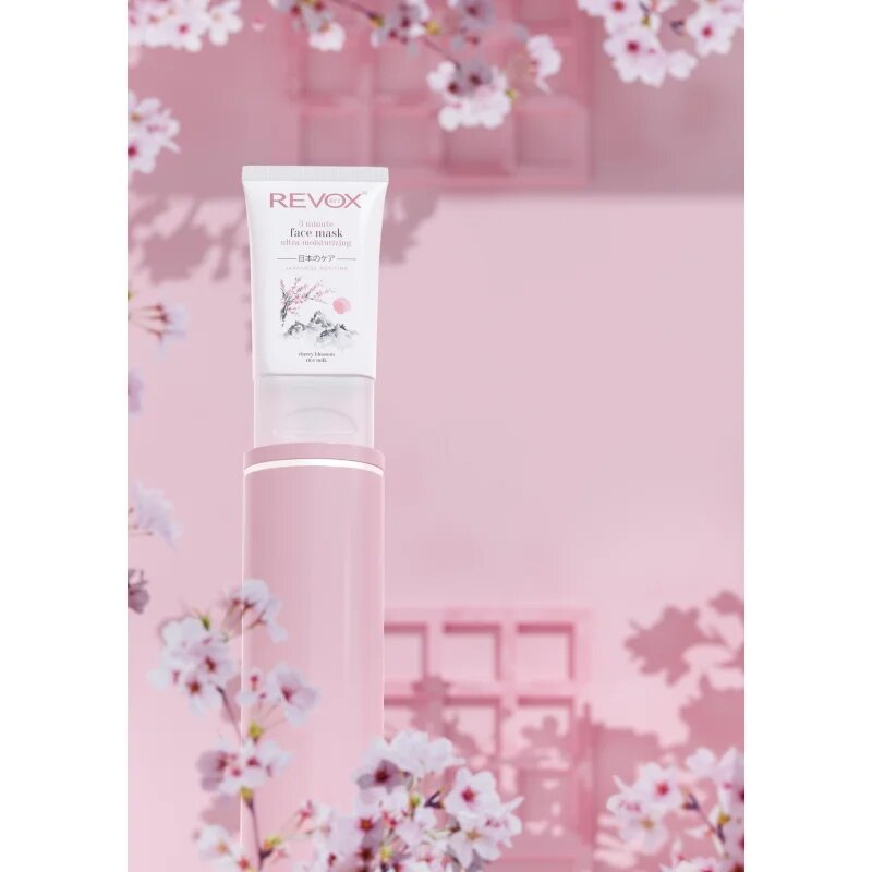 Revox B77 Japanese Routine 3 Minute Face Mask Ultra Moisturizing intenzív hidratáló maszk az arcra 30 ml