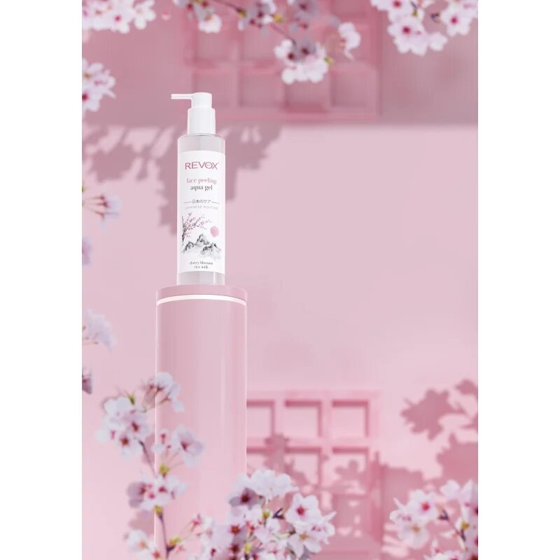 Revox B77 Japanese Routine Face Peeling Aqua Gel finoman tisztító peeling az arcra 250 ml