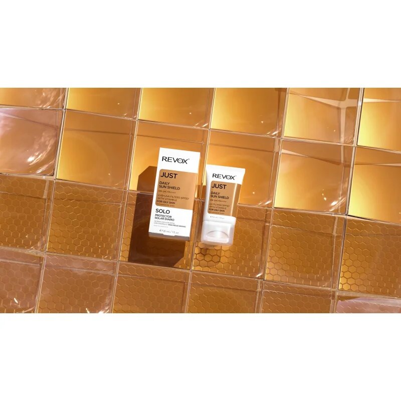 Revox B77 JUST Daily Sun Shield védőkrém zsíros és kombinált bőrre SPF 50+ 30 ml
