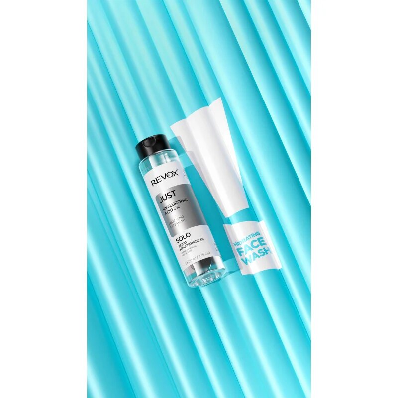 Revox B77 JUST Hyaluronic Acid 3% hidratáló tisztító gél az arcra 250 ml