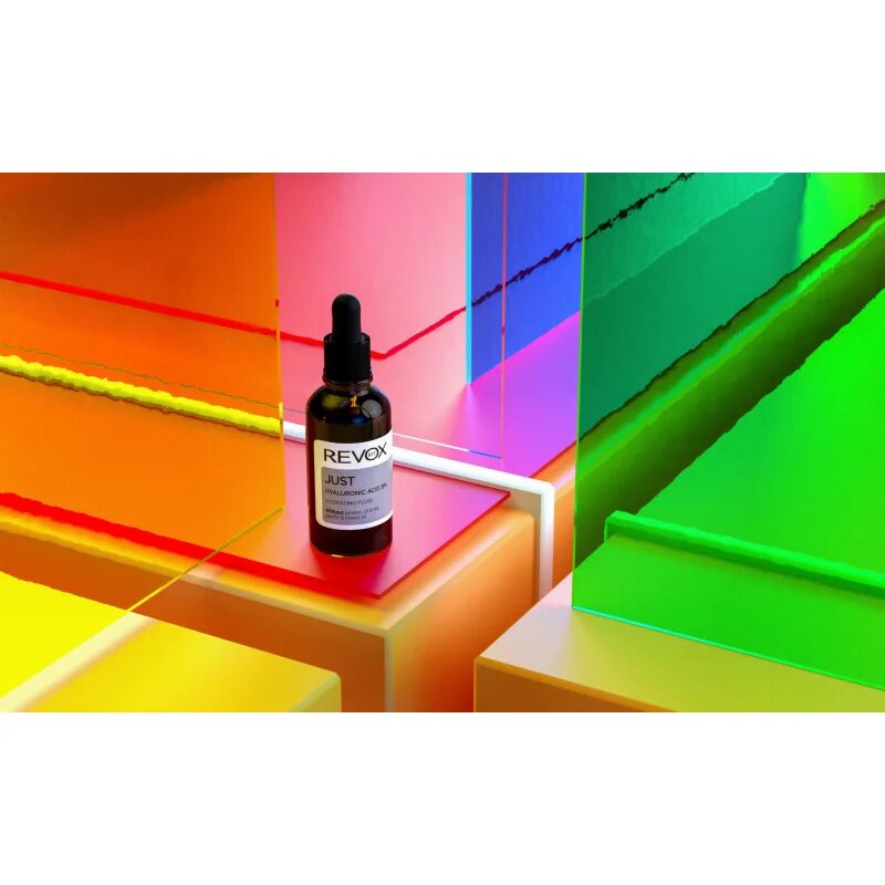 Revox B77 JUST Hyaluronic Acid 5% hidratáló fluid az arcra és a nyakra 30 ml