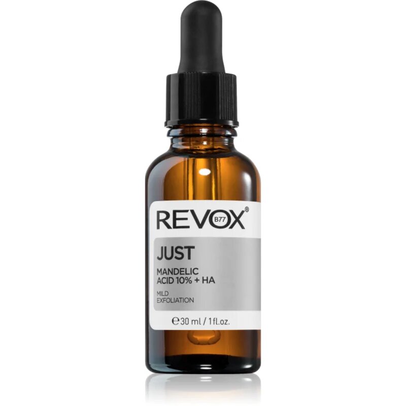 Revox B77 JUST Mandelic Acid 10% + HA kisimító szérum mandula savval 30 ml