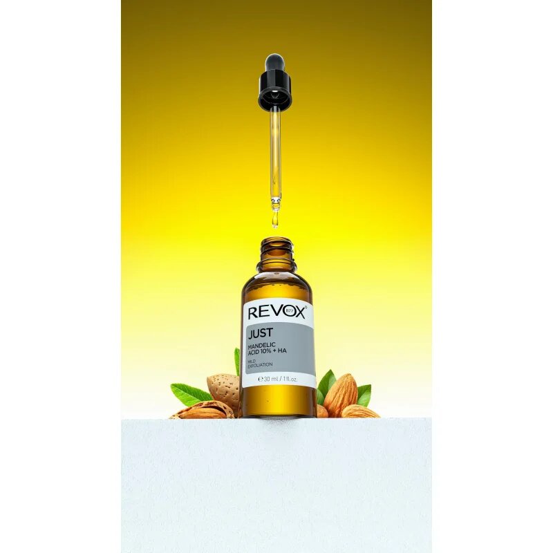 Revox B77 JUST Mandelic Acid 10% + HA kisimító szérum mandula savval 30 ml