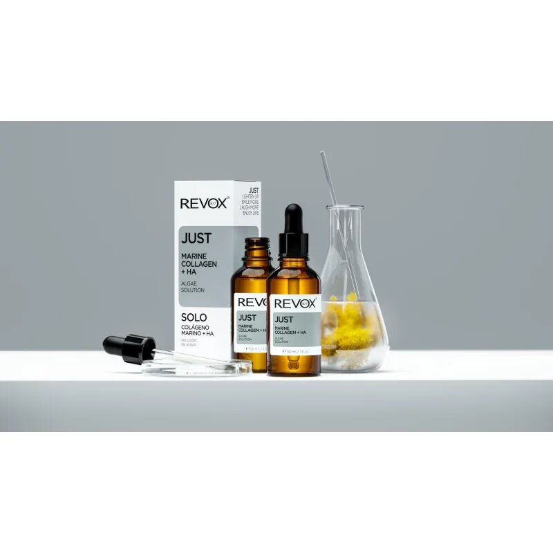 Revox B77 Just Marine Collagen + HA hidratáló szérum az arcra és a nyakra 30 ml