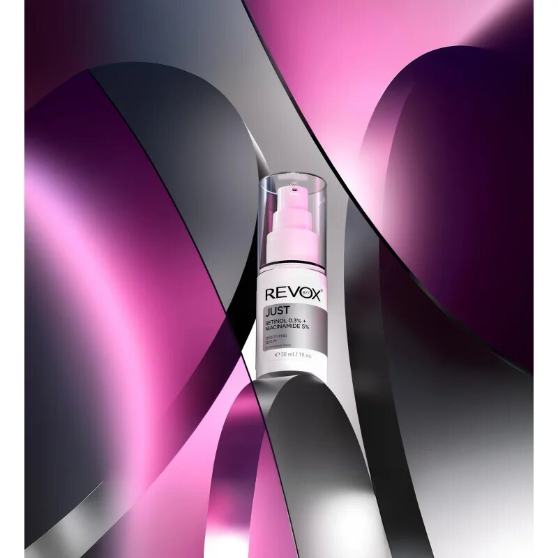 Revox B77 JUST Retinol 0.3% + Niacinamide 5% hidratáló kisimító emulzió a bőröregedés ellen 30 ml