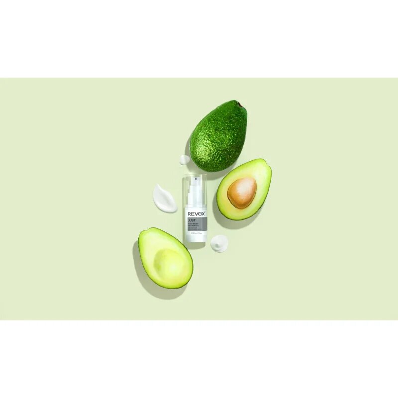 Revox B77 JUST Rose Water Avocado Oil Eye Care hidratáló folyadék a szemkörnyékre sötét karikákra 30 ml