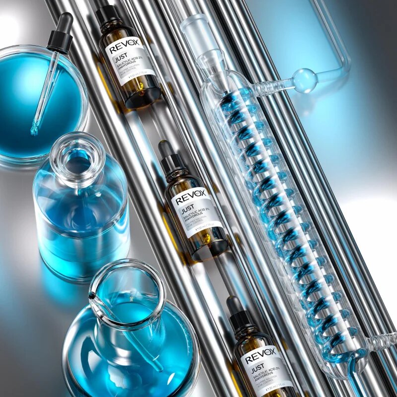 Revox B77 JUST Salicylic Acid 2% Anhydrous hámlasztó peeling szérum az arcra 30 ml