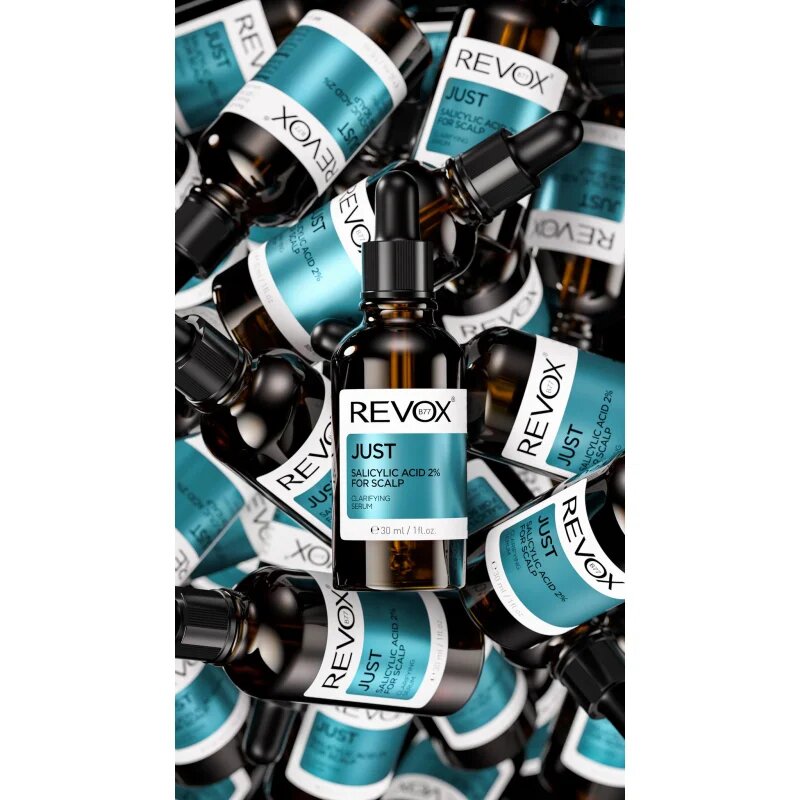 Revox B77 JUST Salicylic Acid 2% Mélytisztító fejbőr szérum 30 ml