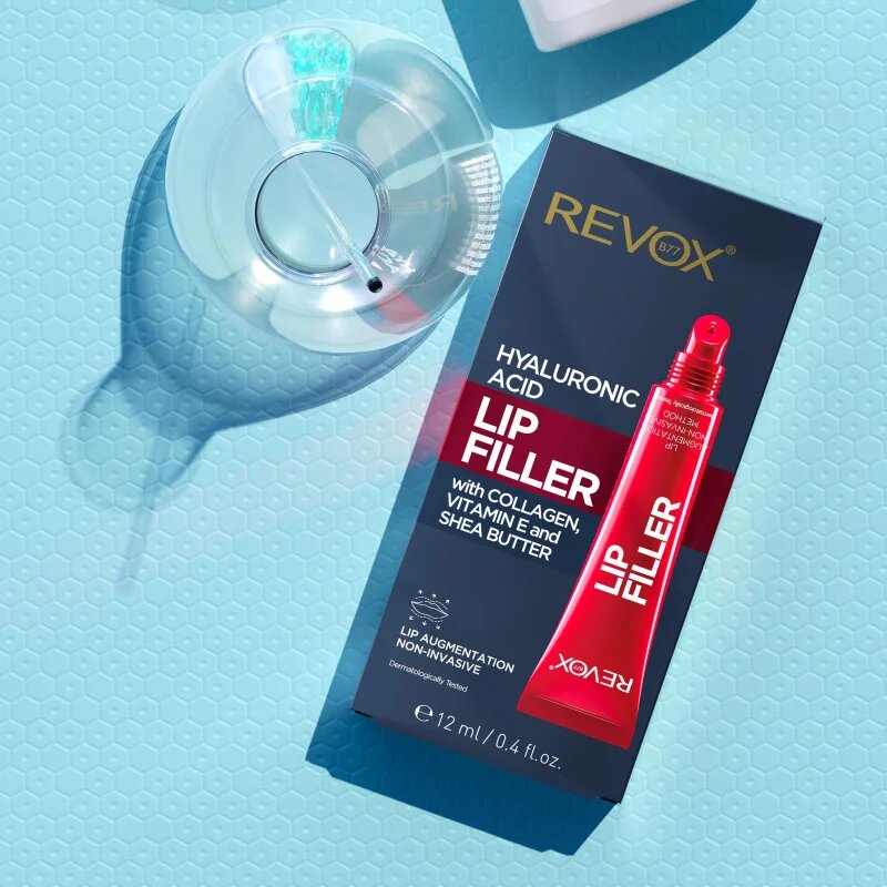 Revox B77 Lip Filler Hyaluronic Acid hidratáló ajakbalzsam dúsabb hatásért 12 ml