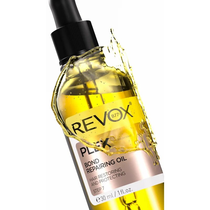 Revox B77 PLEX Bond Repairing Oil. Step 7 tápláló olaj a fénylő és selymes hajért 30 ml