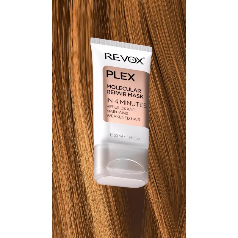 Revox B77 PLEX Molecular Repair Mask öblítést nem igénylő megújító pakolás hajra 50 ml
