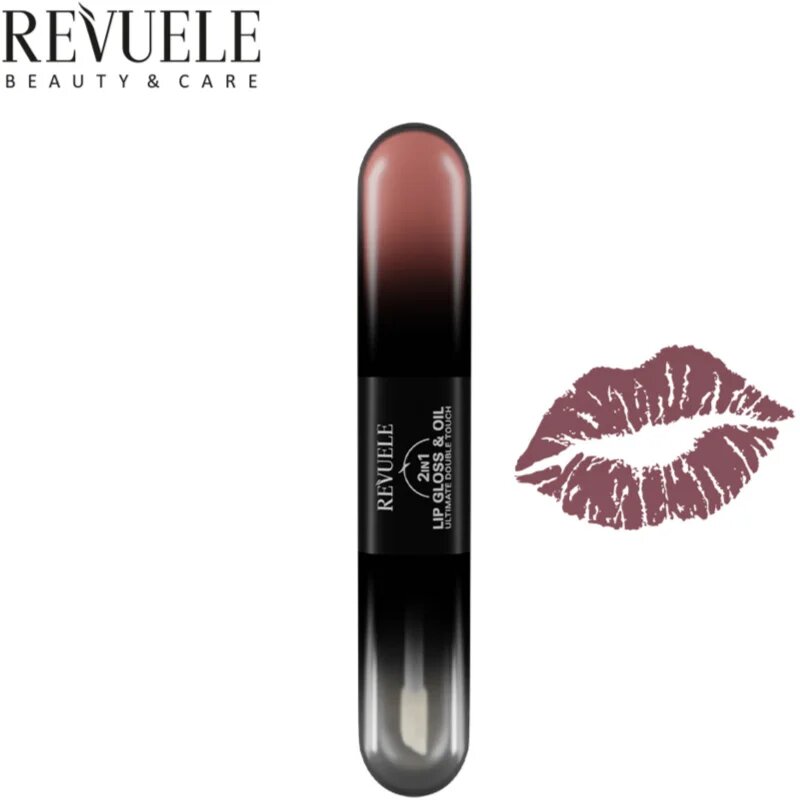 Revuele 2IN1 Lip Gloss & Oil ajakfény 2 az 1-ben árnyalat 03 7 ml