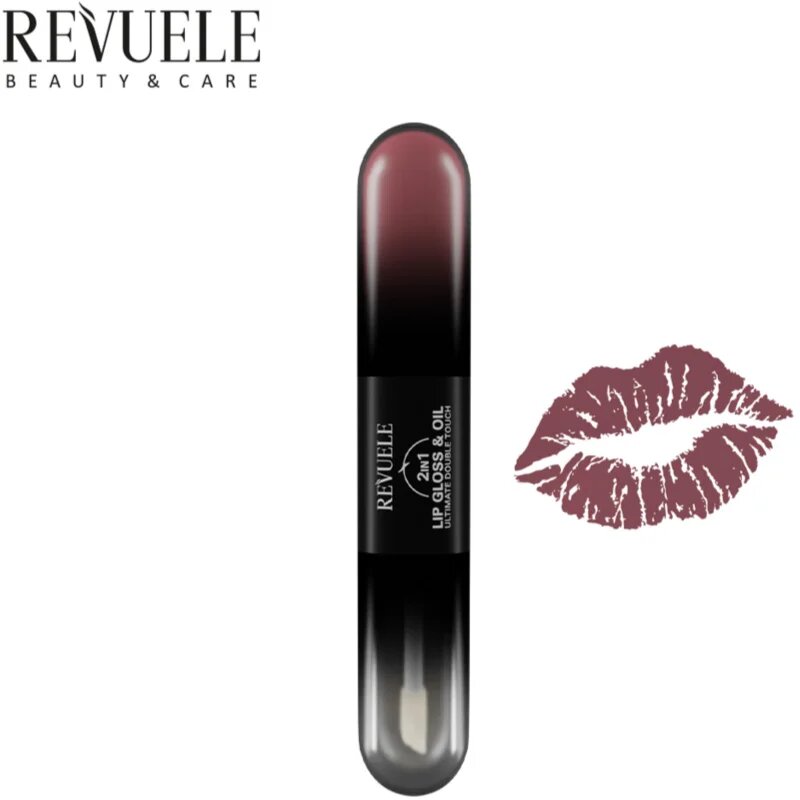 Revuele 2IN1 Lip Gloss & Oil ajakfény 2 az 1-ben árnyalat 09 7 ml