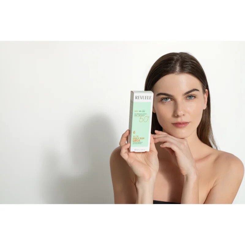 Revuele Aloe Daily Sun Fluid SPF 50+ gyengéd védő folyadék SPF 50+ 40 ml