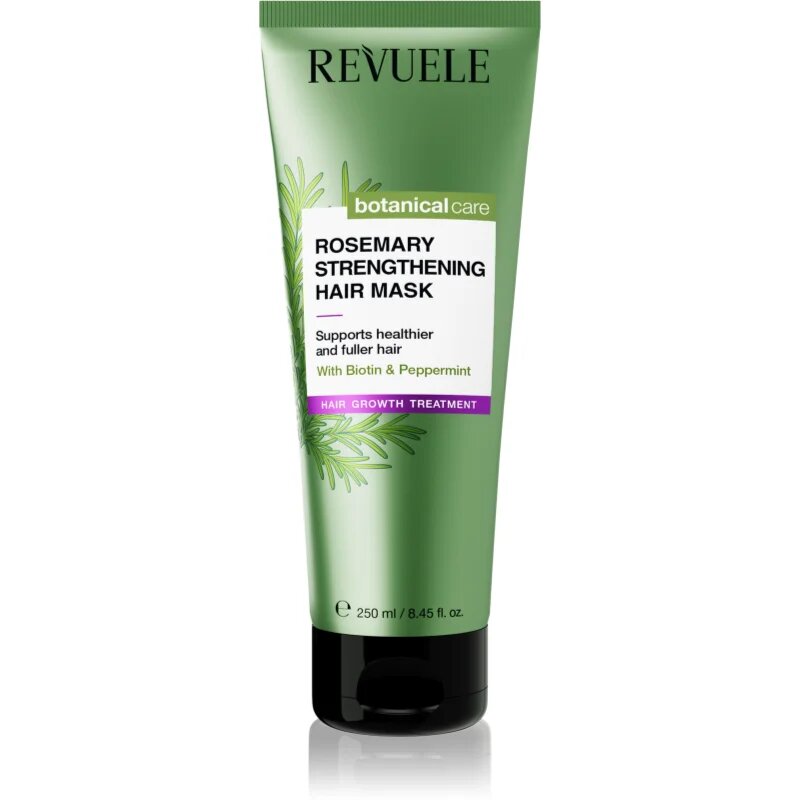 Revuele Botanical Care Rosemary erősítő maszk a haj növekedésének elősegítésére 250 ml