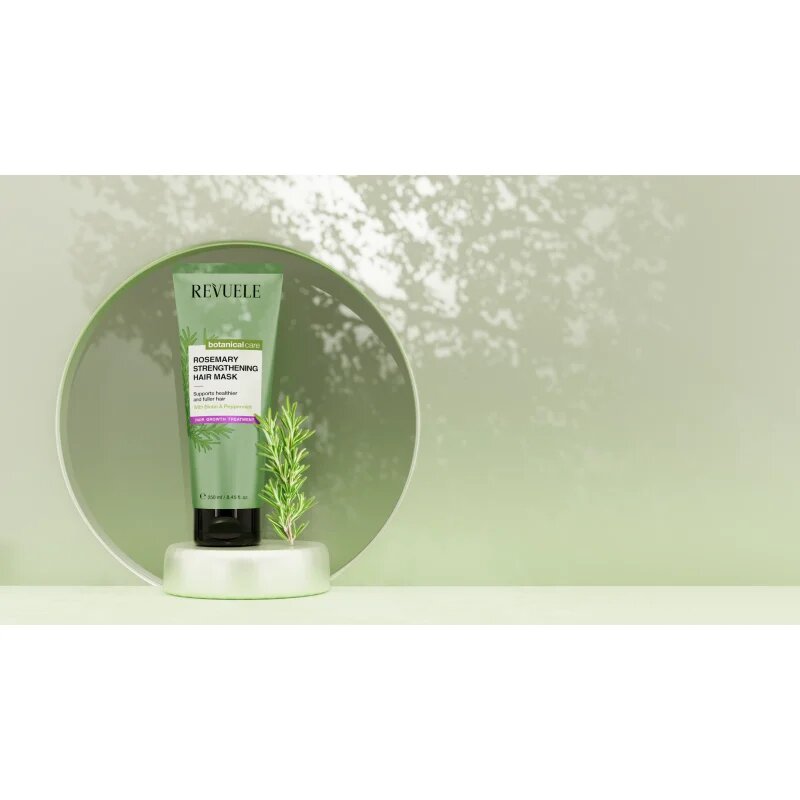 Revuele Botanical Care Rosemary erősítő maszk a haj növekedésének elősegítésére 250 ml