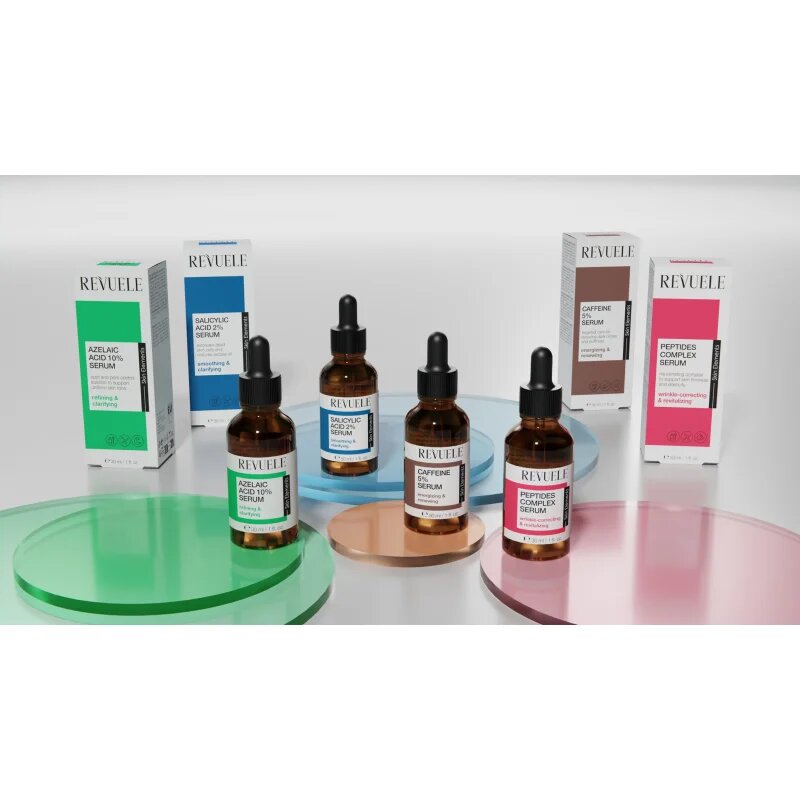 Revuele Caffeine 5% Serum szemkörnyékápoló szérum a duzzanatokra és a sötét karikákra 30 ml
