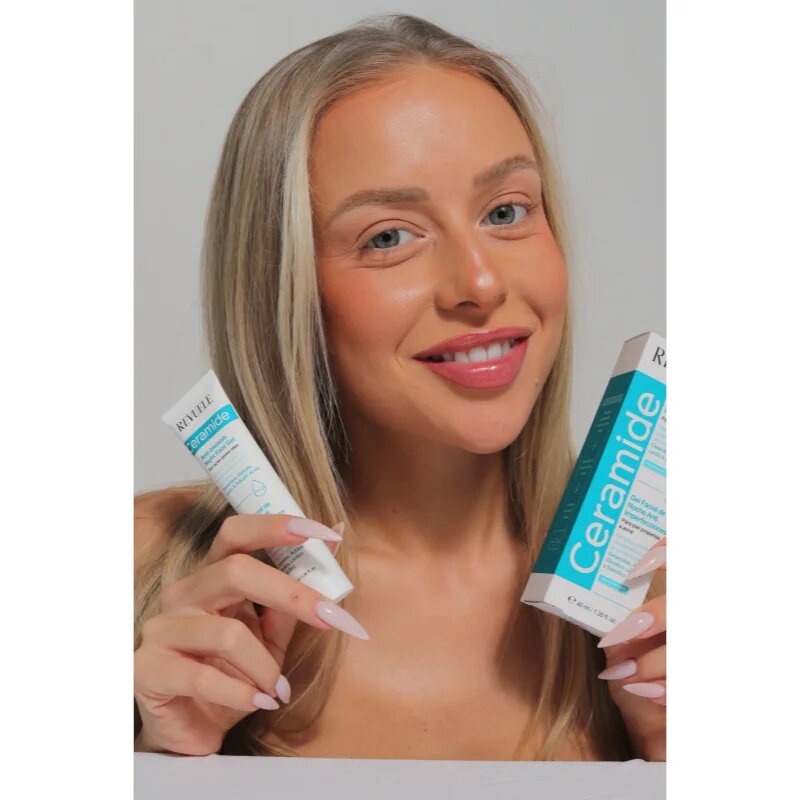 Revuele Ceramide Anti-Blemish Night Face Gel gél a bőr tökéletlenségei ellen éjszakára 40 ml