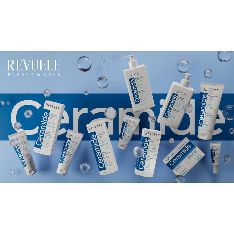 Revuele Ceramide Face Moisturizer SPF 25 nappali védőkrém száraz és nagyon száraz bőrre SPF 25 50 ml