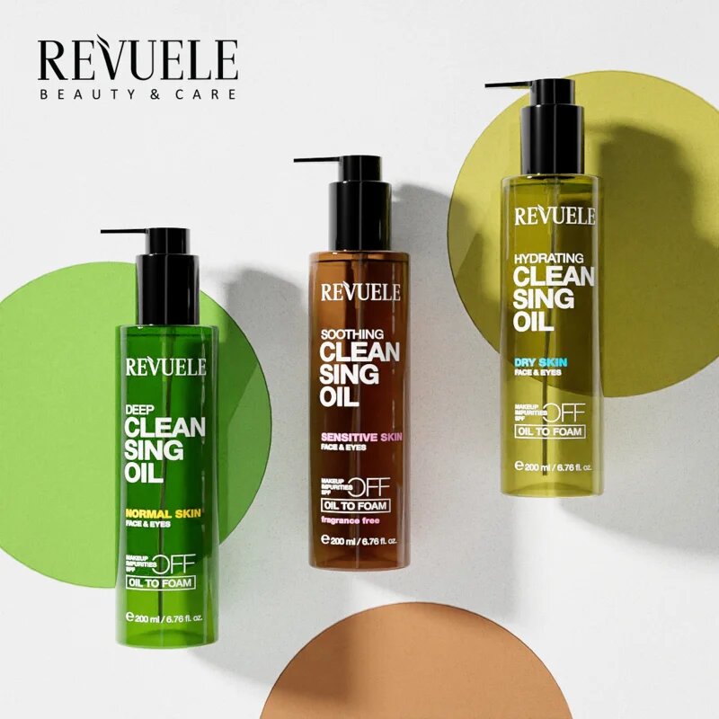 Revuele Cleansing Oil Hydrating arctisztító olaj hidratáló hatással 200 ml