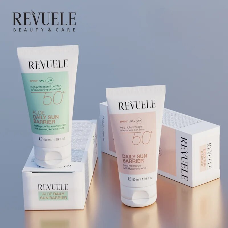 Revuele Daily Sun Barrier SPF 50+ hidratáló arckrém SPF 50+ 50 ml