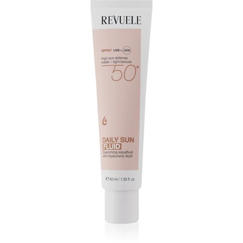 Revuele Daily Sun Fluid SPF 50+ gyengéd védő folyadék SPF 50+ 40 ml