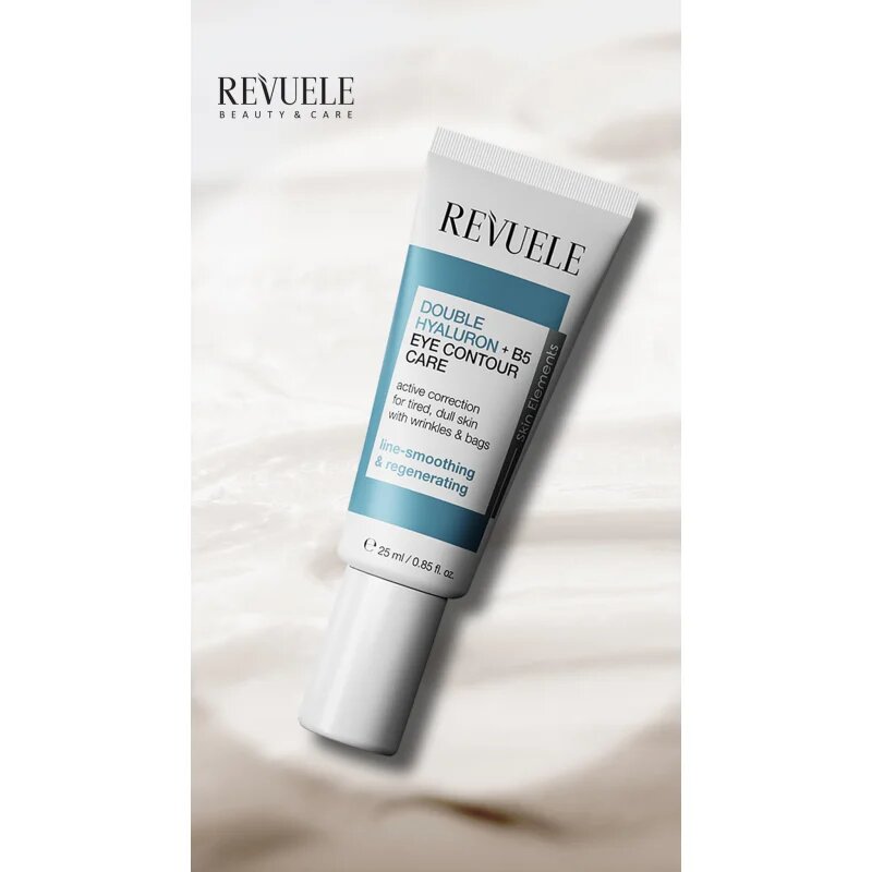 Revuele Double Hyaluron + B5 Eye Contour Care hidratáló szemkörnyékápoló krém a ráncok ellen 25 ml