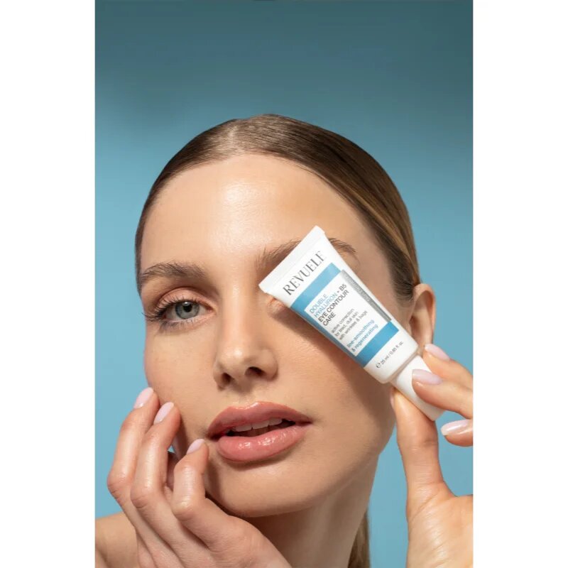 Revuele Double Hyaluron + B5 Eye Contour Care hidratáló szemkörnyékápoló krém a ráncok ellen 25 ml