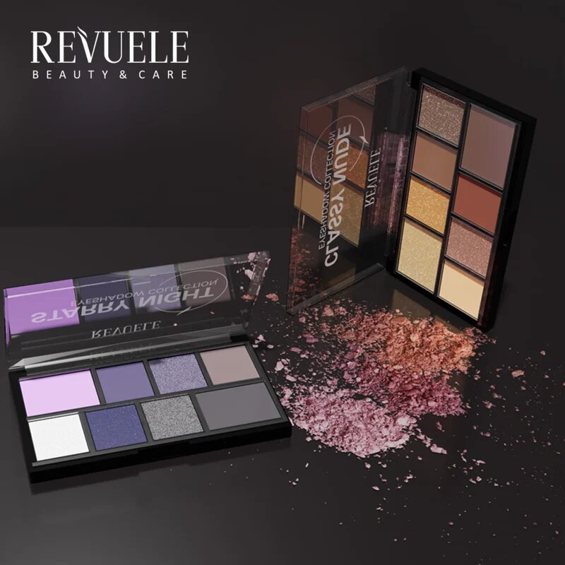 Revuele Eyeshadow Collection szemhéjfesték paletta árnyalat Warm Sunset 15 g